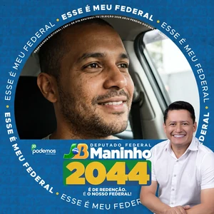Moldura da campanha JB Maninho.