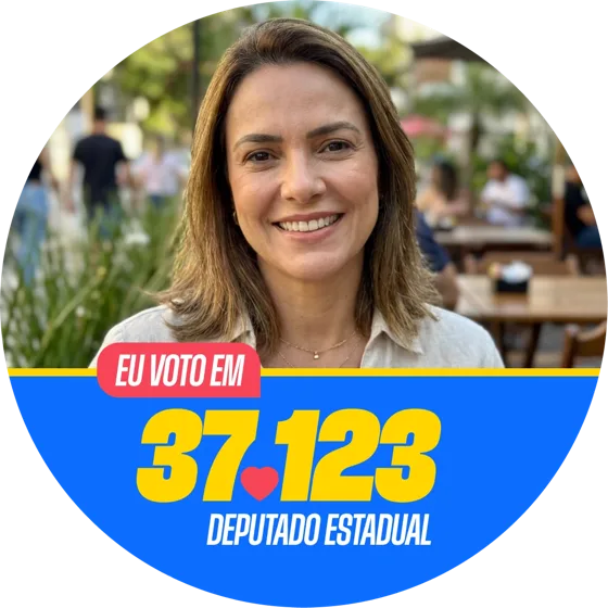 Foto de perfil com a moldura da campanha